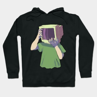 Tv head Ver. 1 (transparent) Hoodie